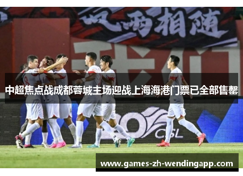 中超焦点战成都蓉城主场迎战上海海港门票已全部售罄
